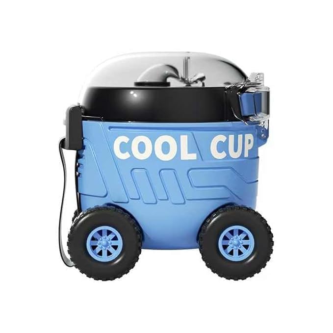 cool cup 1000ml wheel car shape kids sipper bottle | anti leak multicolor water bottle for girls – school, home, office, trekking (pack of 1) cool cup 1000ml wheel car shape kids sipper bottle | anti leak multicolor water bottle for girls – school, home, office, trekking (pack of 1)