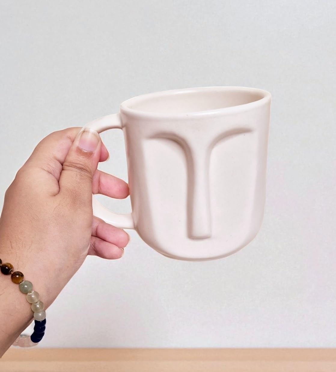 ๐ญ minimal face ceramic coffee mug | 250ml | sculpted art mug | sipistryz ๐ญ minimal face ceramic coffee mug | 250ml | sculpted art mug | sipistryz