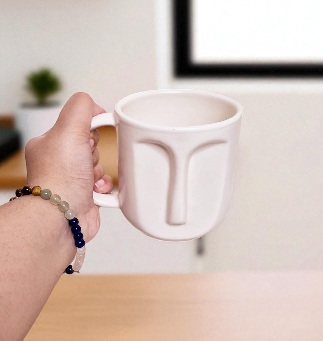 ๐ญ minimal face ceramic coffee mug | 250ml | sculpted art mug | sipistryz ๐ญ minimal face ceramic coffee mug | 250ml | sculpted art mug | sipistryz